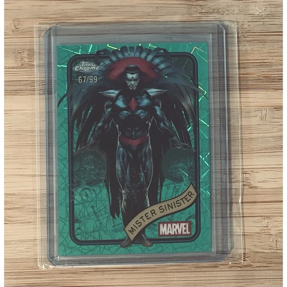 2025 Topps Chrome Marvel Mister Sinister Green Refractor #155‎ /99